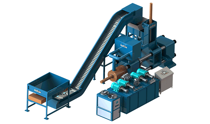 卧式压饼机方案