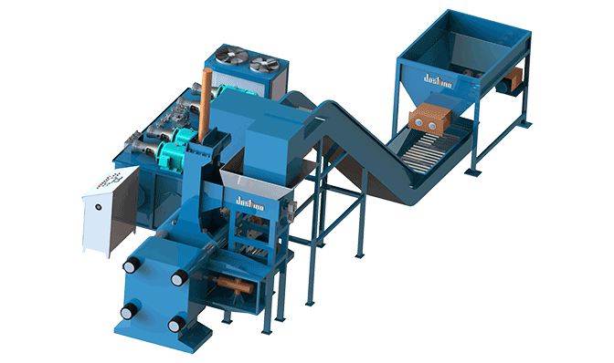 卧式压饼机方案