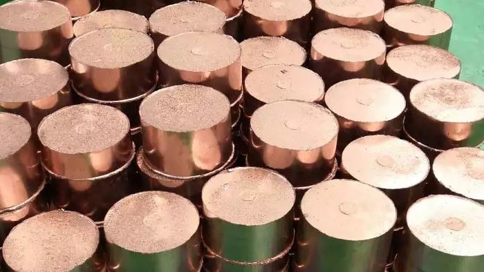 全自动铜屑压饼机